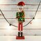 Ornativity Christmas Ugly Sweater Nutcracker – Red and Green Wooden Nutcracker Woman with an Ugly Sweater and Reindeer Hat Xmas Themed Holiday Nut Cracker Doll Figure Decorations